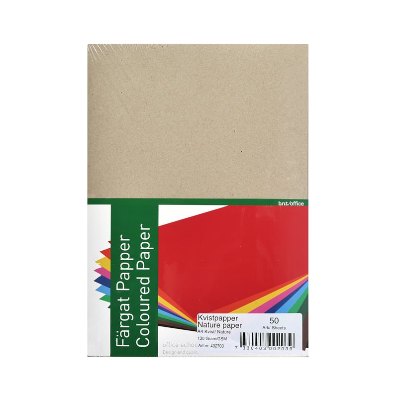 Kvistfärgat papper A4 - 1