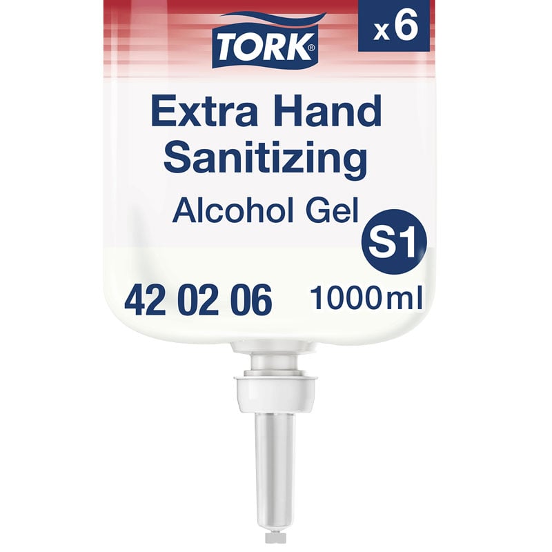 Tork Extra Handsprit Alkogel S1 - 1