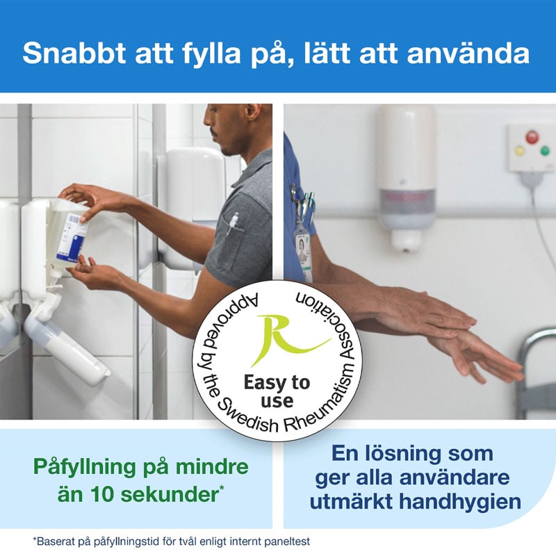 Tork Extra Handsprit Alkogel S1 - 4