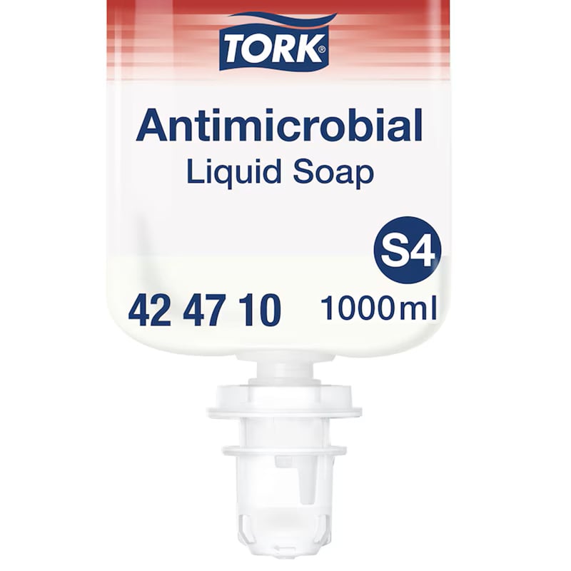 Tork Liquid Soap Antimikrobiell, S4 - 1