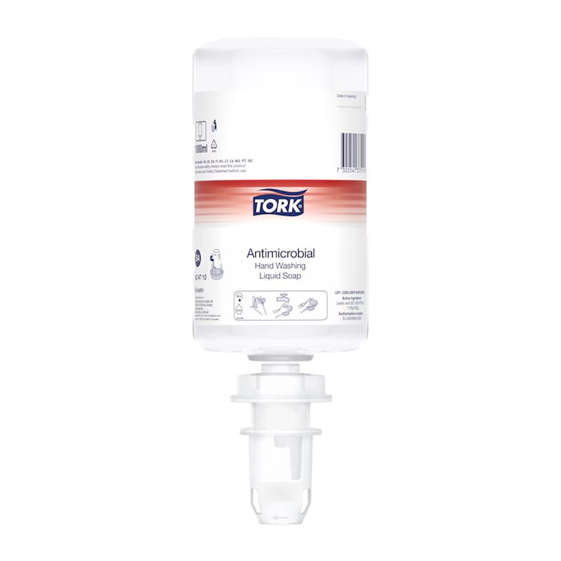 Tork Liquid Soap Antimikrobiell, S4 - 2