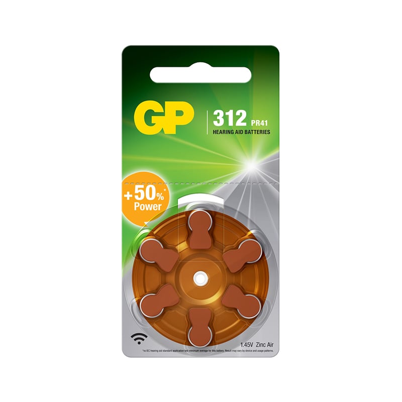 Hörapparatsbatteri GP - 2