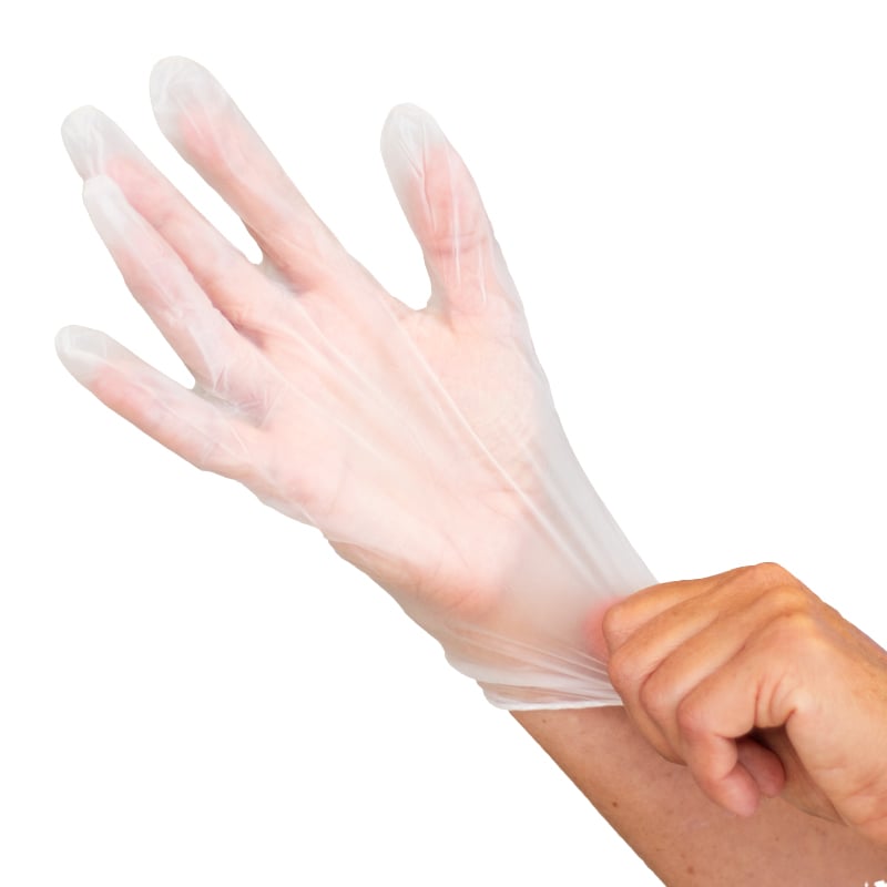 Engångshandske Vinyl Abena Classic - 1