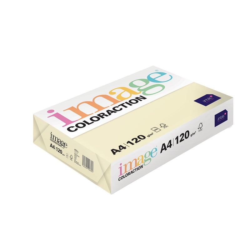 Färgat papper ivory - 2