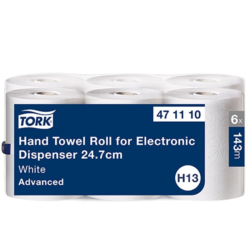 Tork Pappershandduk på rulle för Elektronisk Dispenser vit H13 - 1