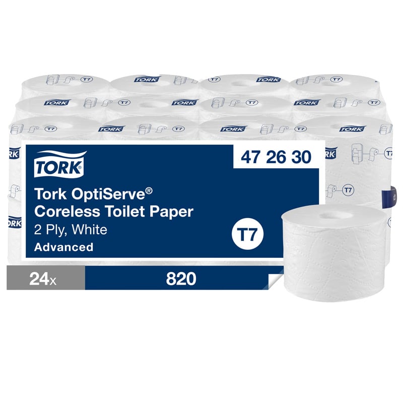 Tork OptiServe® Coreless Toalettpapper 2lager, T7 - 1