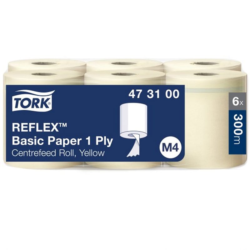 Tork Reflex Basic Papper gul M4 - 1