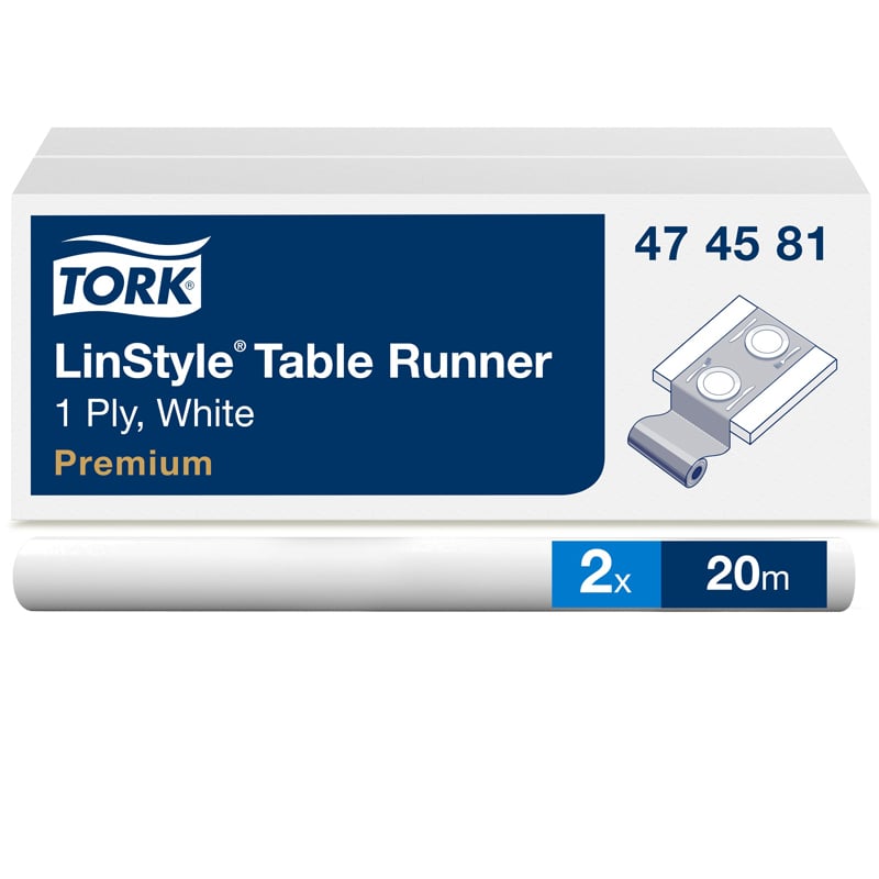Tork LinStyle® Bordsduk Vit - 1