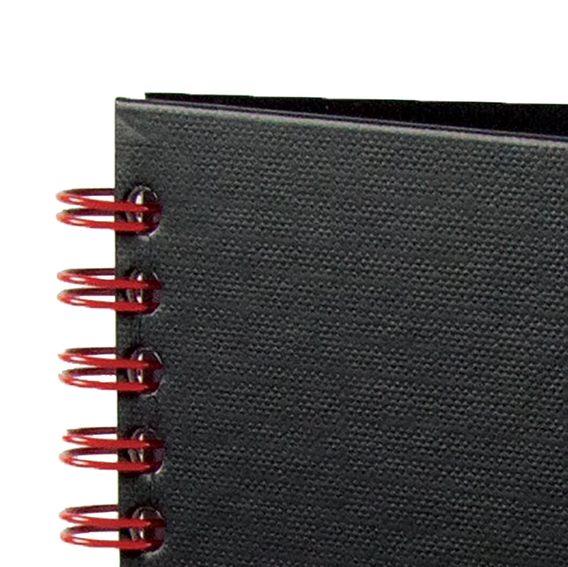 Anteckningsbok Oxford Black nRed - 3