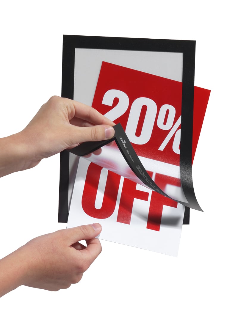 Duraframe A5 självhäftande skyltramar - 1