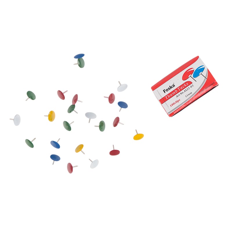 Häftstift sorterade färger - 1