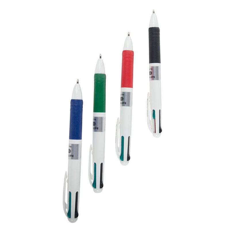 Kulspetspenna 4 färger - 1