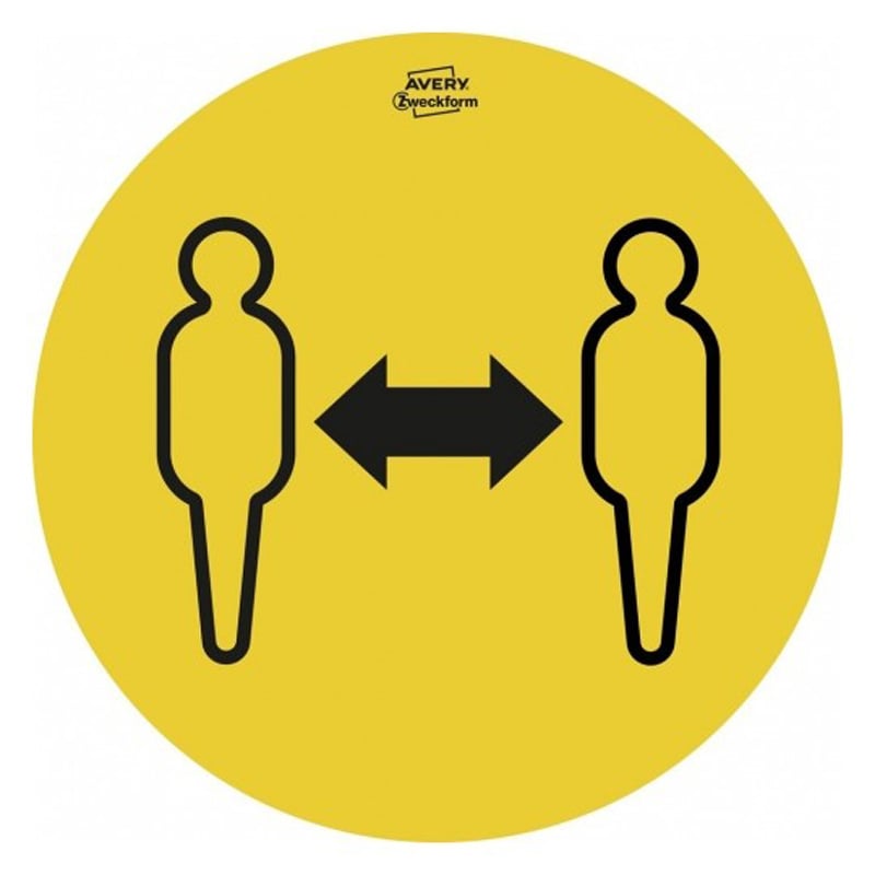 Varseldekaler "Corona" set 12st - 6