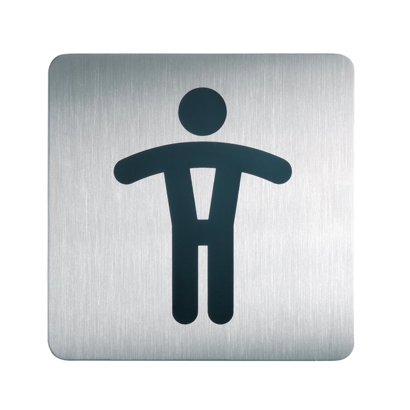 Symbolskylt - WC Herr - 1