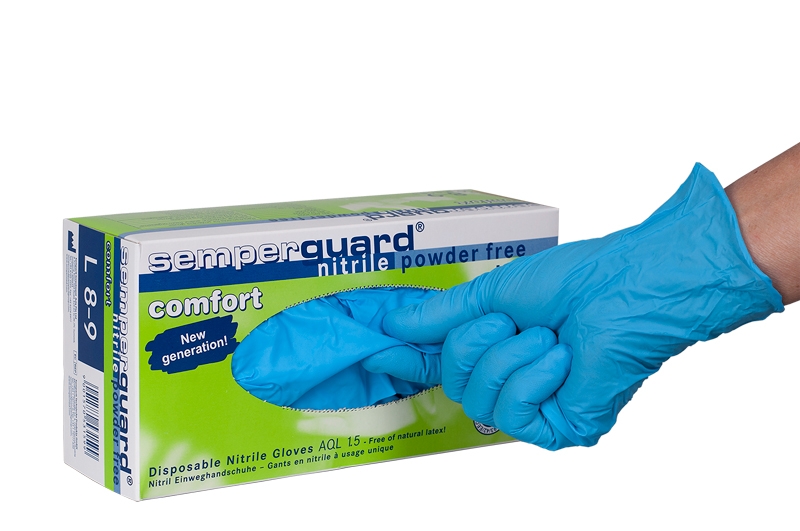 Engångshandske Semperguard Comfort Nitril - 3