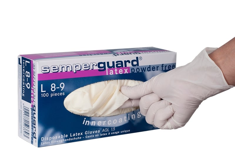 Engångshandske Semperguard Latex IC - 3