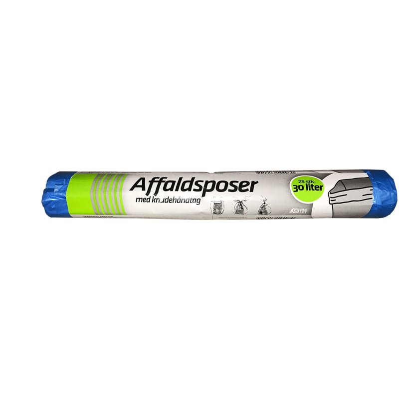 Papperskorgspåse med handtag HD 30l - 1