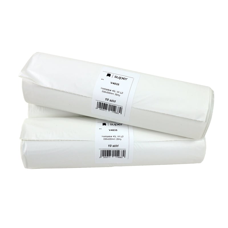 Transparent & vit sopsäck LLDPE - 4