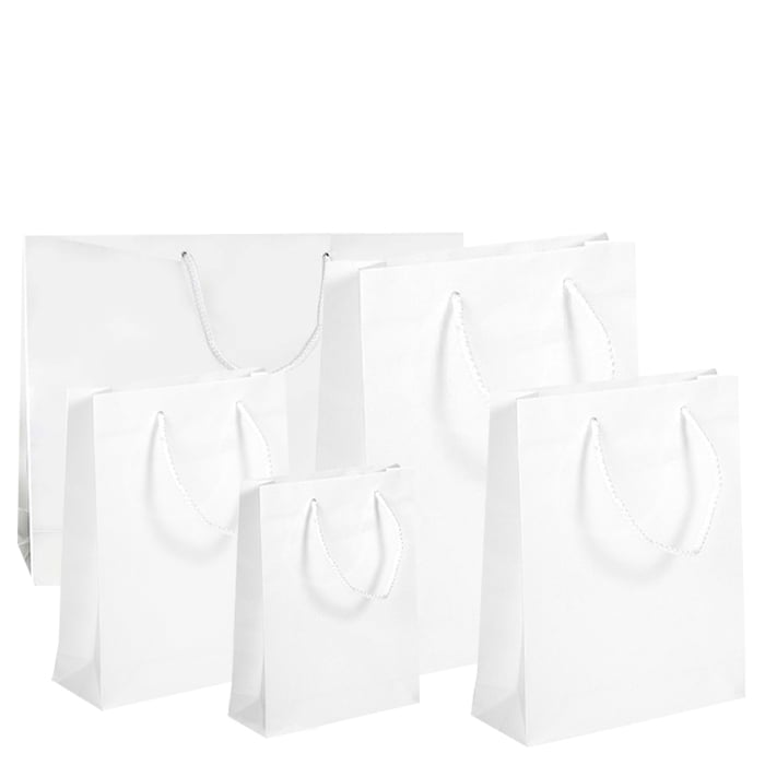 Papperskasse Lyx vit kraft matt - 3