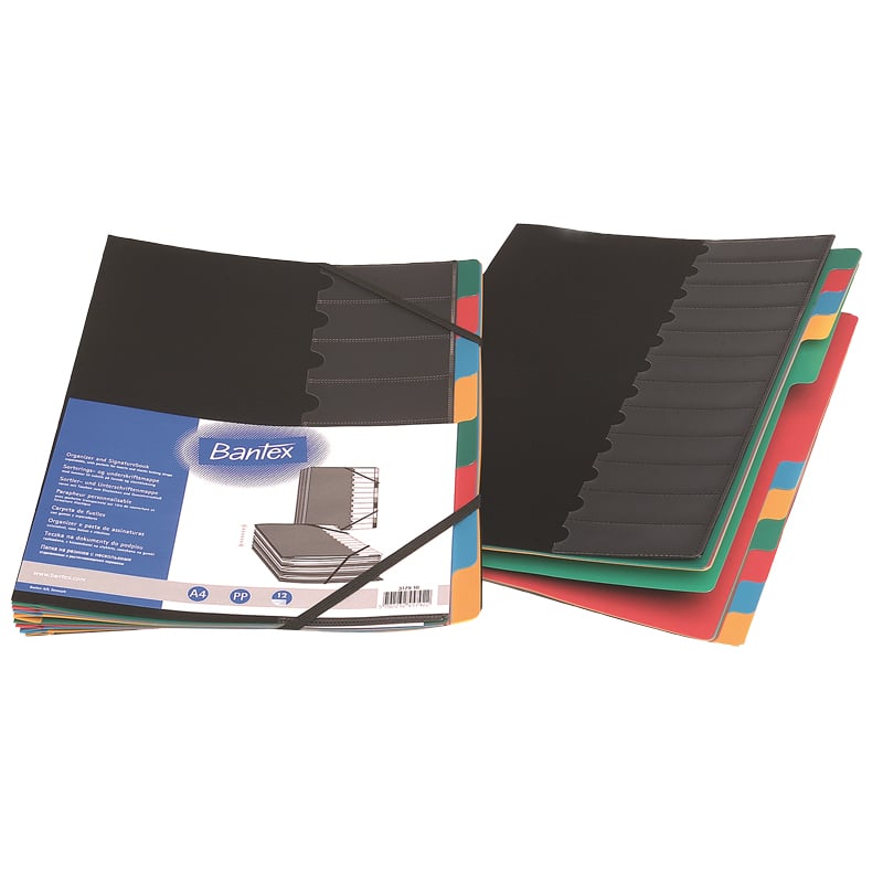Underskrifts- och sorteringsmapp Bantex - 1