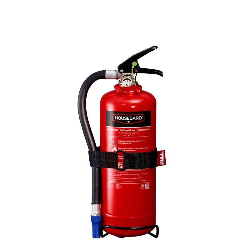 Brandsläckare pulver 2 kg Housegard - 1