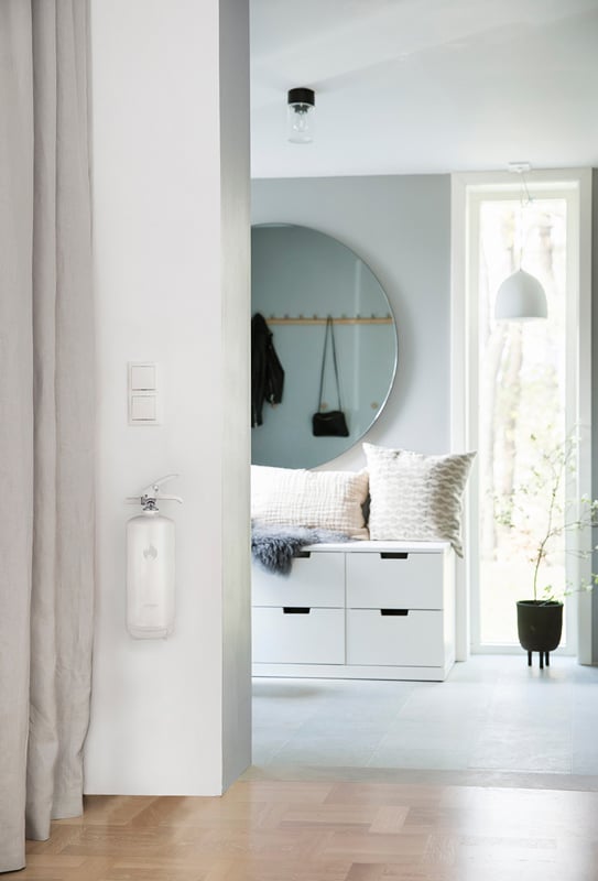 Brandsläckare Pulver Design Vit Housegard 2 kg - 4