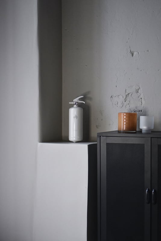 Brandsläckare Pulver Design Vit Housegard 2 kg - 3