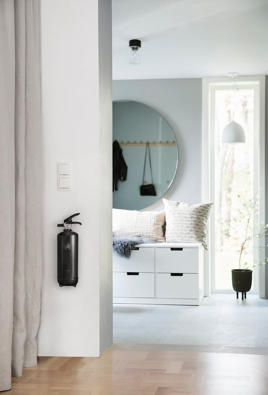 Brandsläckare Pulver Design Svart Housegard 2 kg - 4