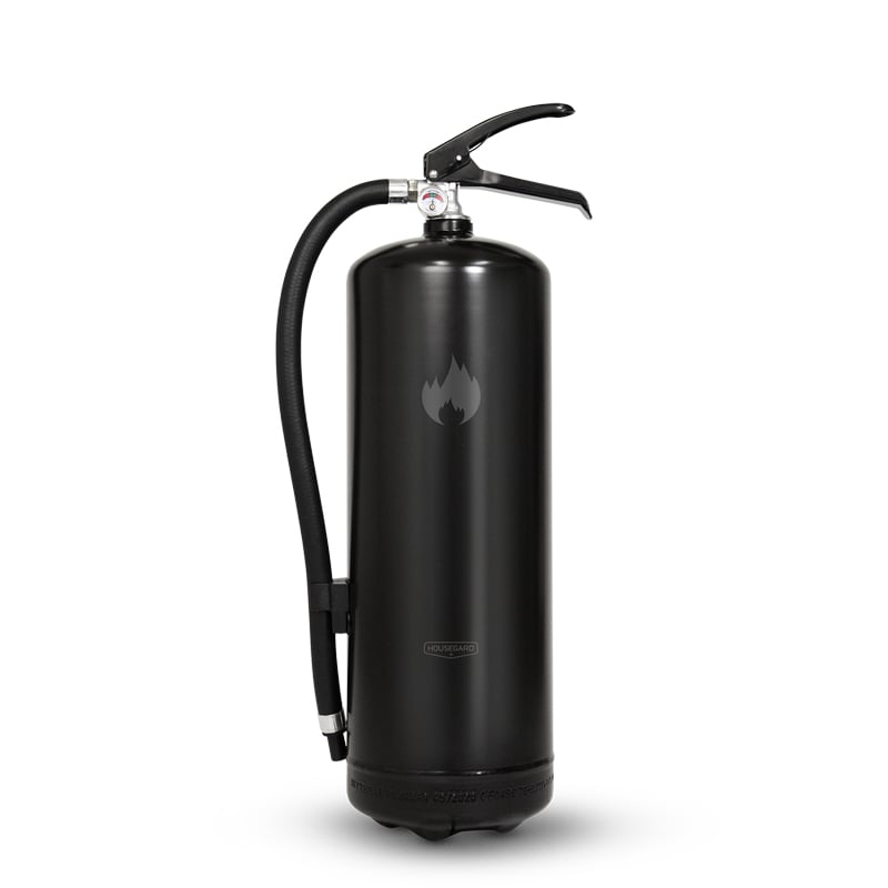 Brandsläckare Pulver Design Svart Housegard 6 kg - 1