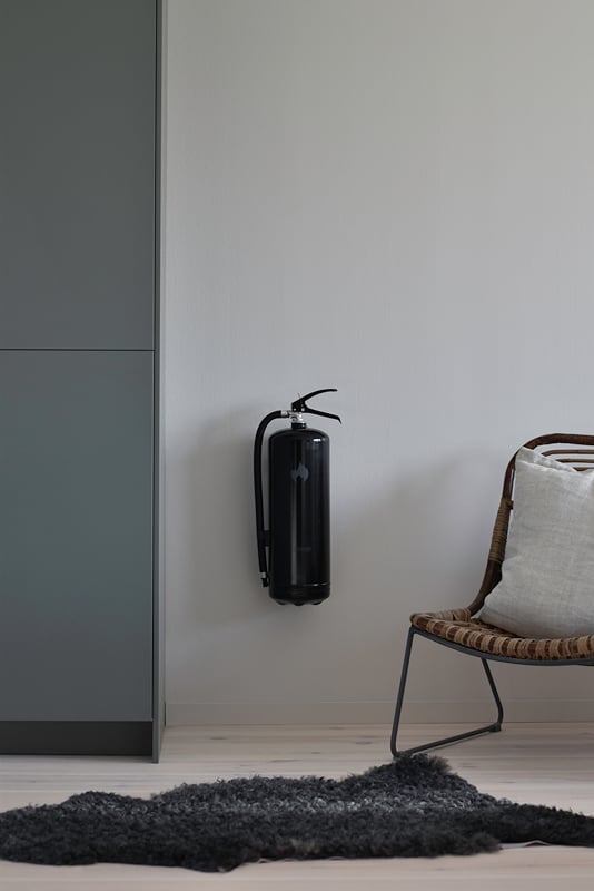 Brandsläckare Pulver Design Svart Housegard 6 kg - 3