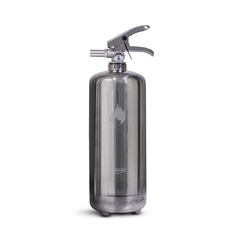 Brandsläckare Pulver Design Steel Housegard 2 kg - 2