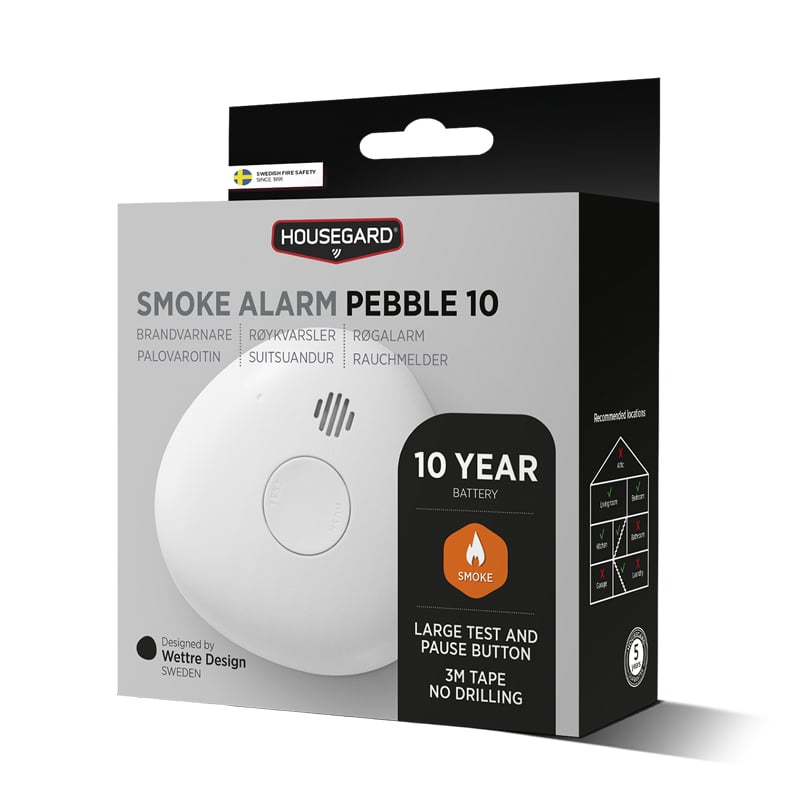 Brandvarnare Pebble 10 Housegard - 1