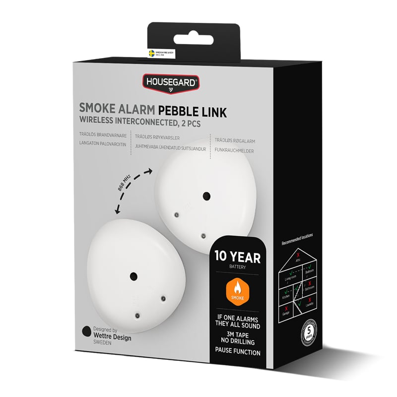 Brandvarnare Pebble Link Housegard - 1