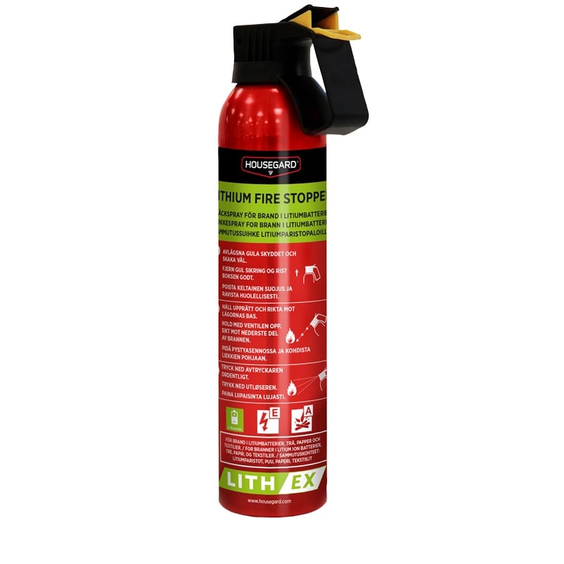 Lith-ex släckspray 400 ml Housegard - 1