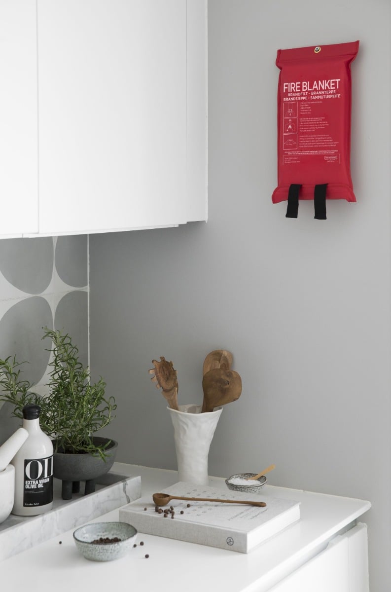 Brandfilt med silikonbeläggning Housegard - 5