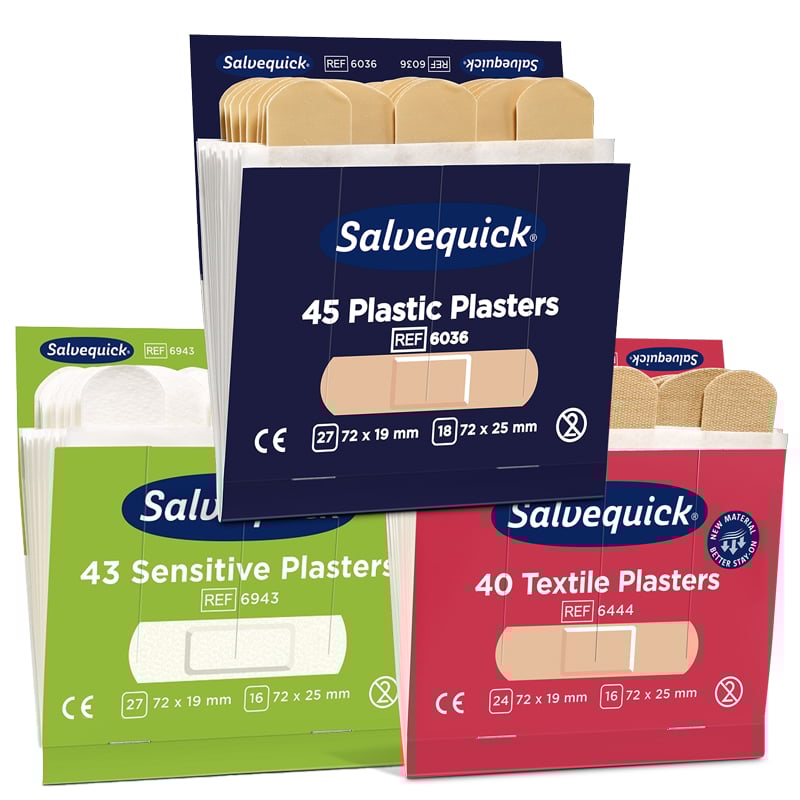 Cederroth / Salvequick Plåster refiller - 4