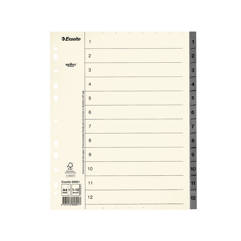 Pappersregister System Servo A4+ - 1