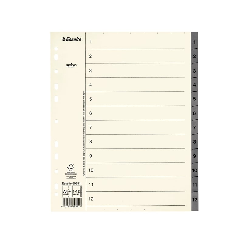 Pappersregister System Servo A4+ - 1