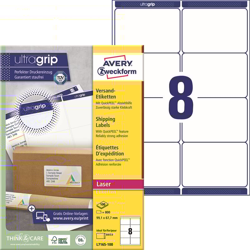 Avery Paketetiketter - 3
