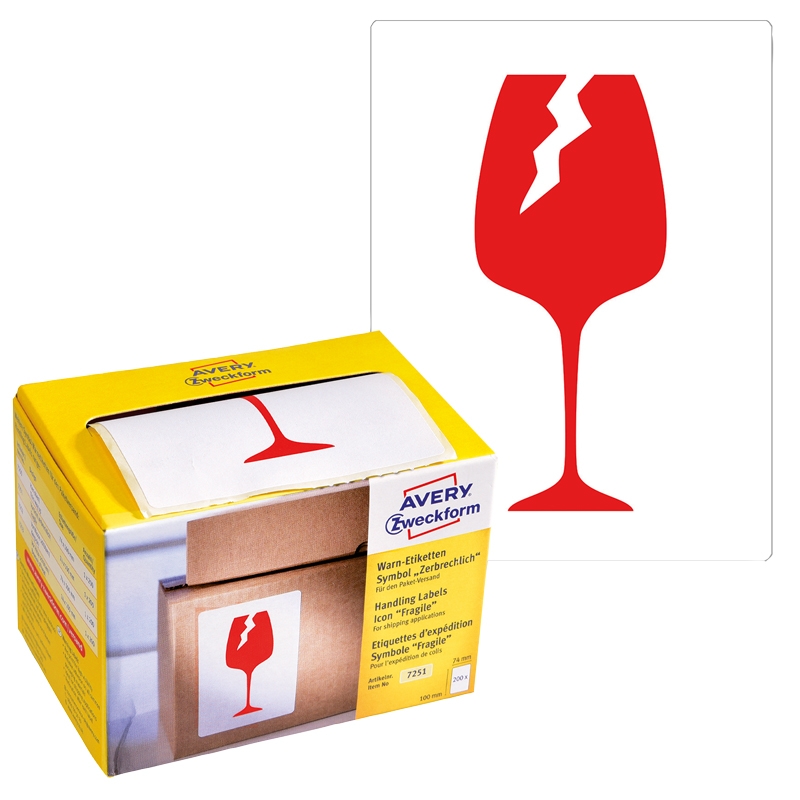 Varningsetiketter i hållare - 2