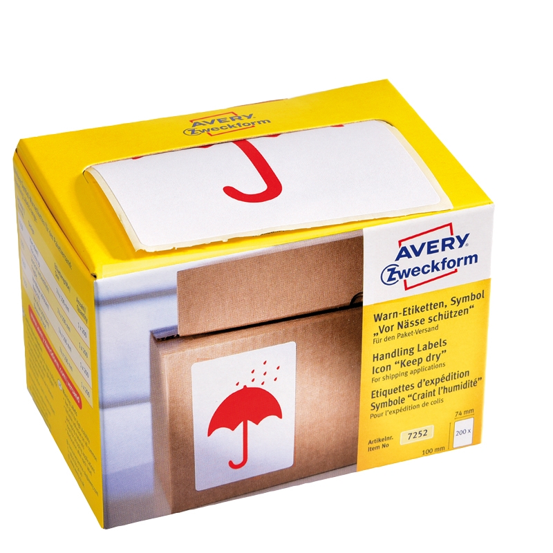 Varningsetiketter i hållare - 6