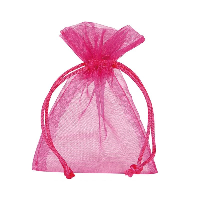 Organzapåse cerise - 1