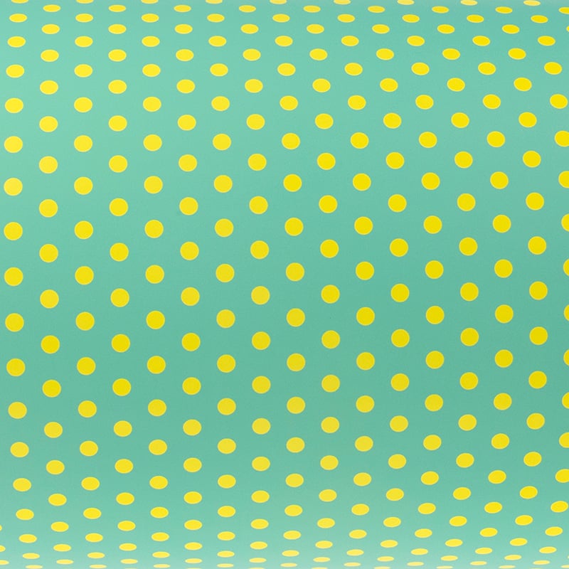 Presentpapper Yellow dots - 5