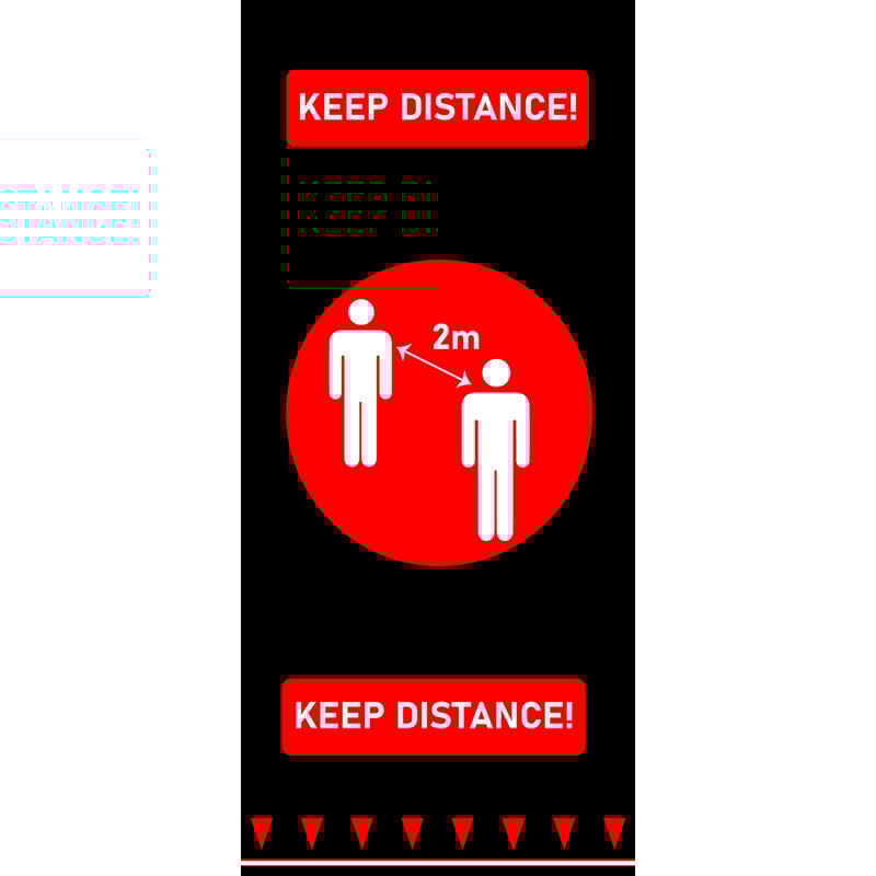 Distansmatta Keep Distance - 1