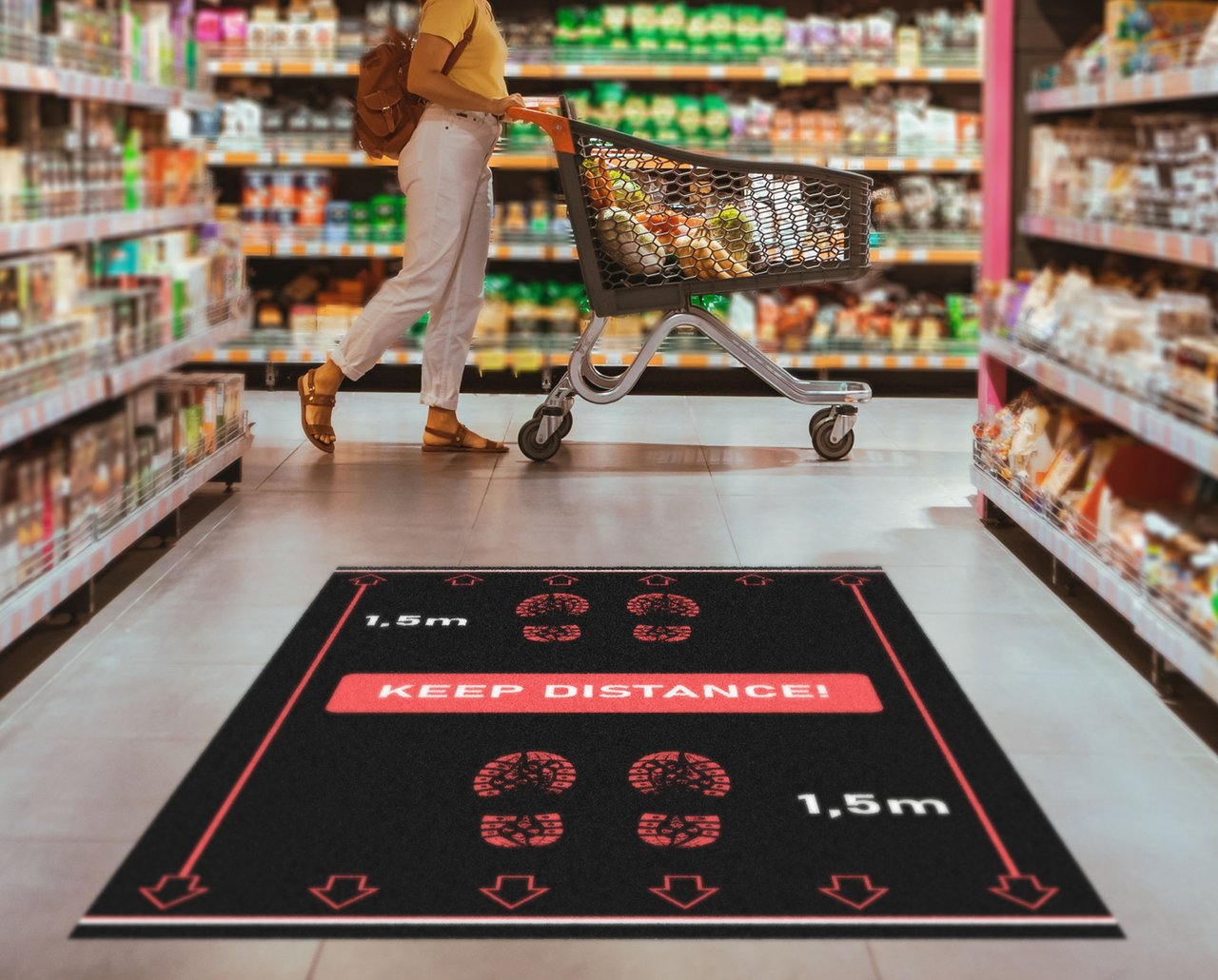 Distansmatta Keep Distance - 4