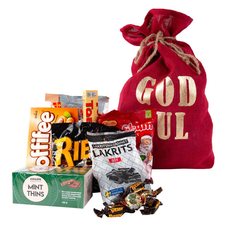 Godis Röd Jutesäck - 1