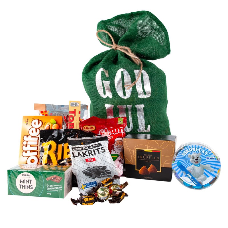 Godis Grön Jutesäck - 1