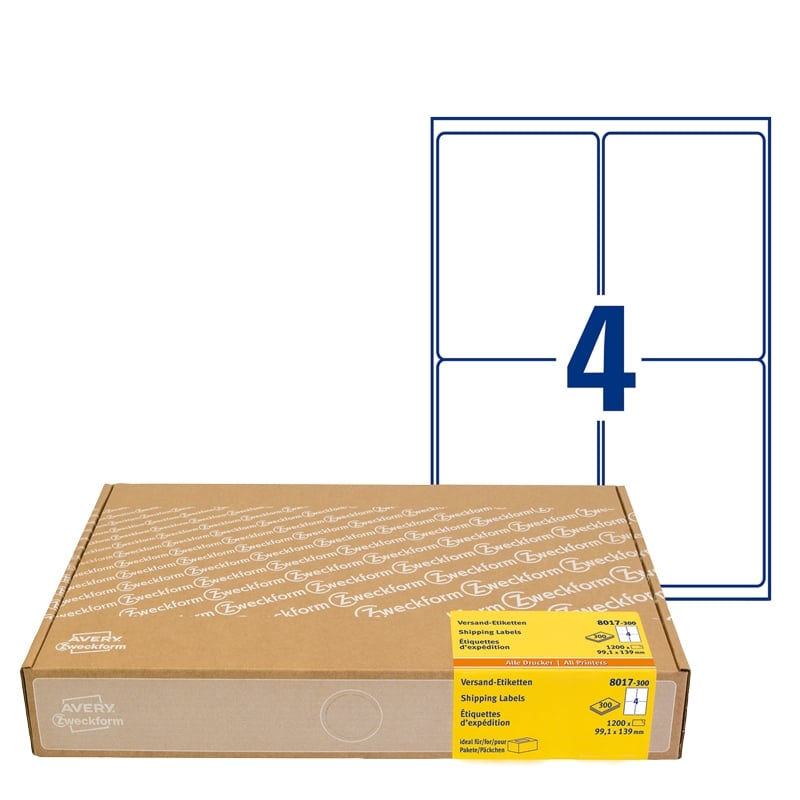 Avery fraktetiketter - 3