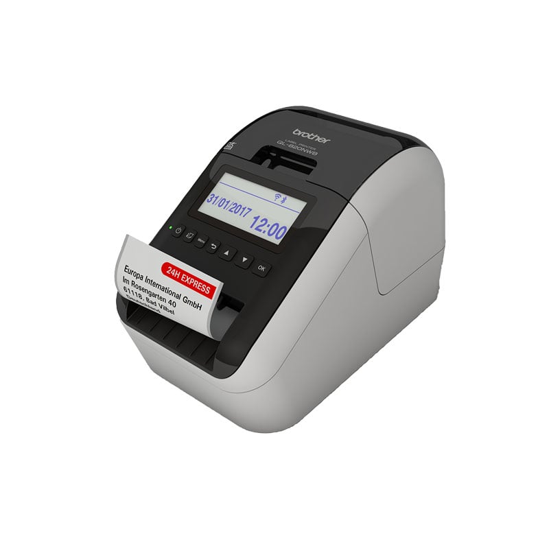 Etikettskrivare Brother QL-820NWBc - 1