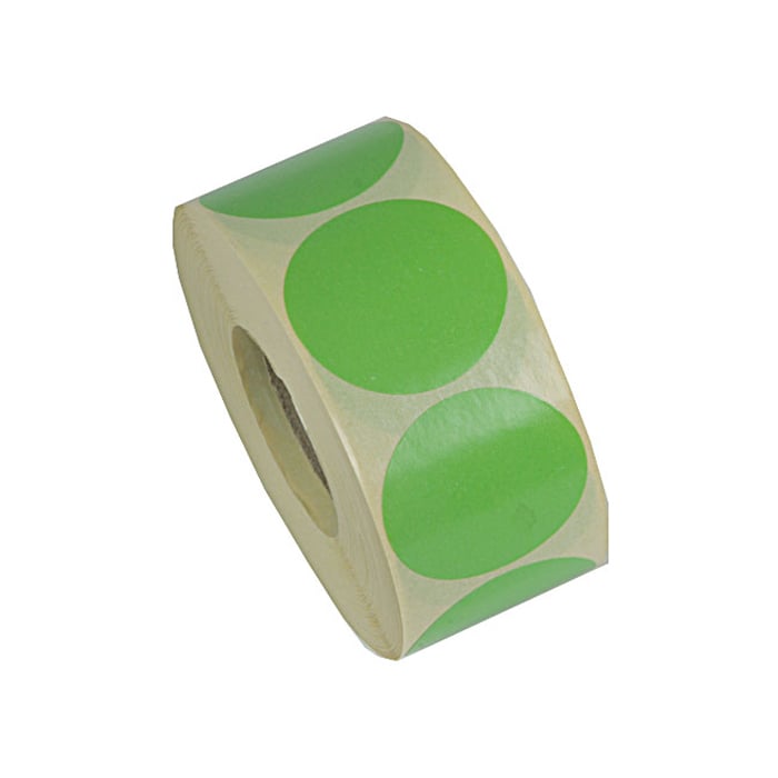 Etikett rund lime - 1